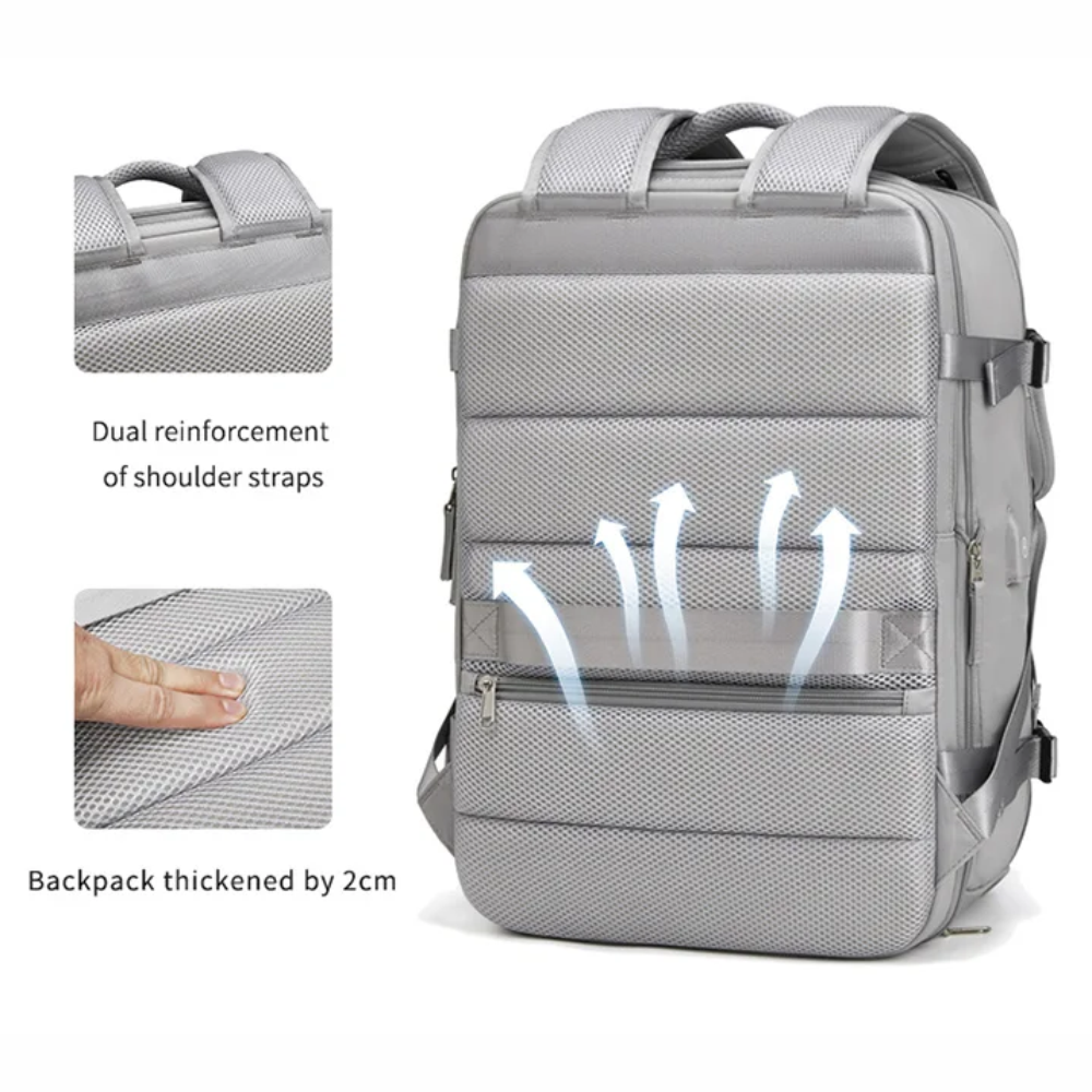 Maleta De Mano Amazon Para Cabina Viajera + Organizador 6pcs