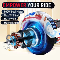 Thumbnail for Malumeta Electrica Con Luces Led Ruedas 8.5 Pulgadas 600w