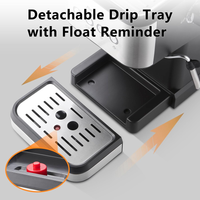 Thumbnail for Maquina Para Cafe Expreso Capuchino Latte 1350w 20bar Aeomjk