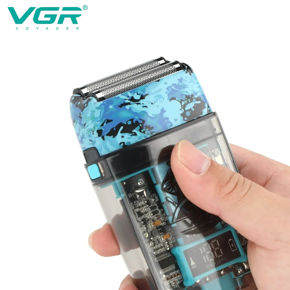 Combo 3 En 1 Vgr Peluquera Patillera Shaver V-645 Recargable