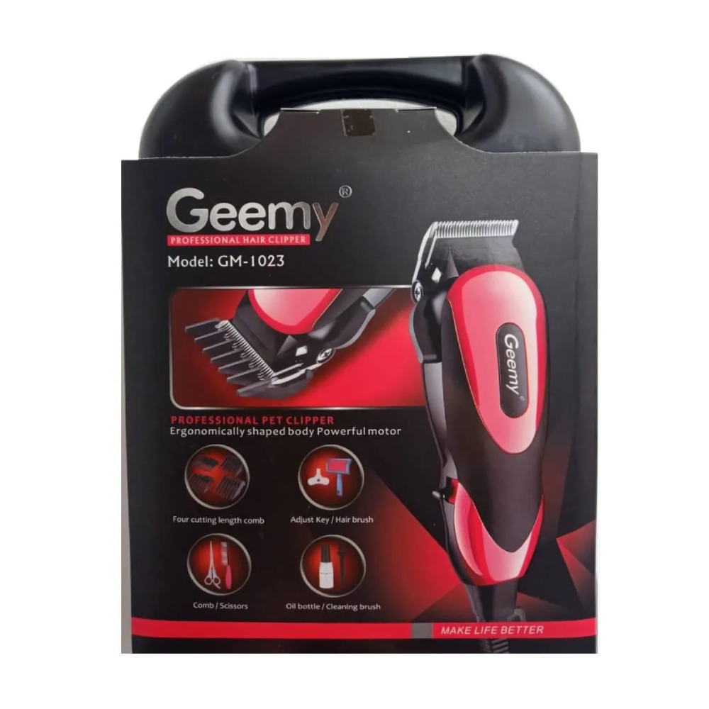 Maquina Peluquera Para Perros Y Gatos Geemy Accesorios 1023