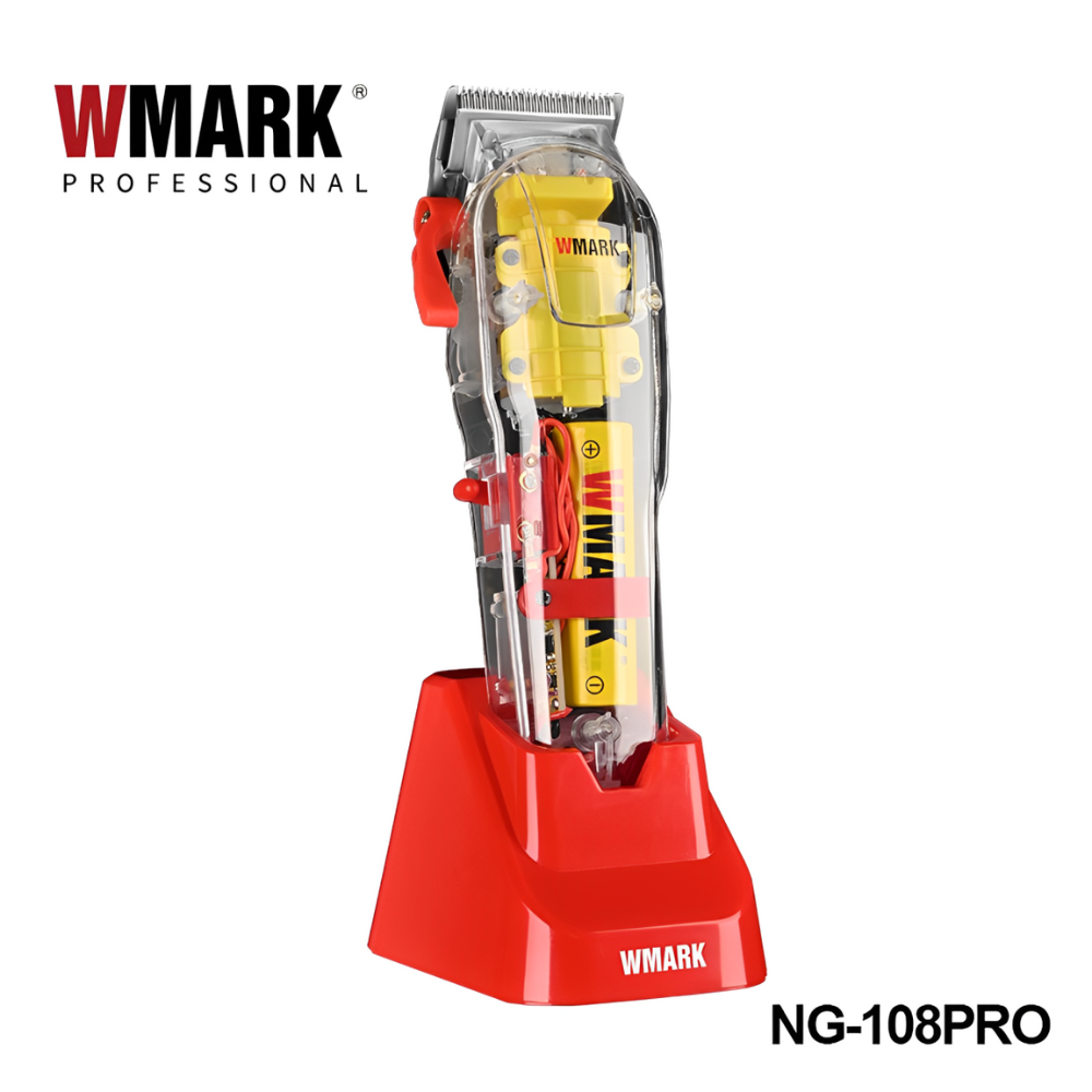 Maquina De Peluqueria Profesional Wmark Recargable Ng108 Pro