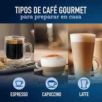 Thumbnail for Maquina Para Hacer Cafe Expreso Capuchino Oster Prima Latte