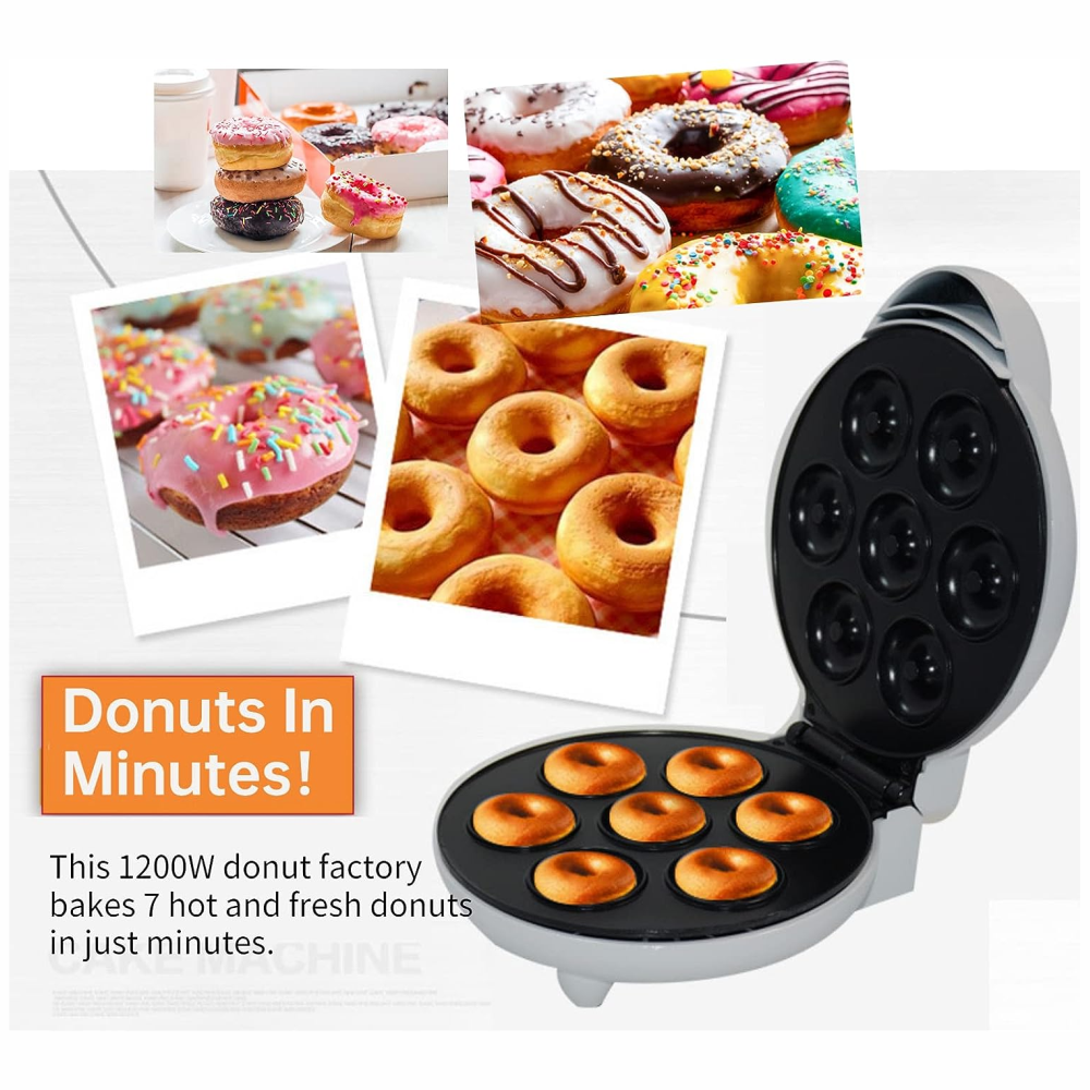 Máquina Para Hacer Mini Donas Rosquillas 7 Donas Postres