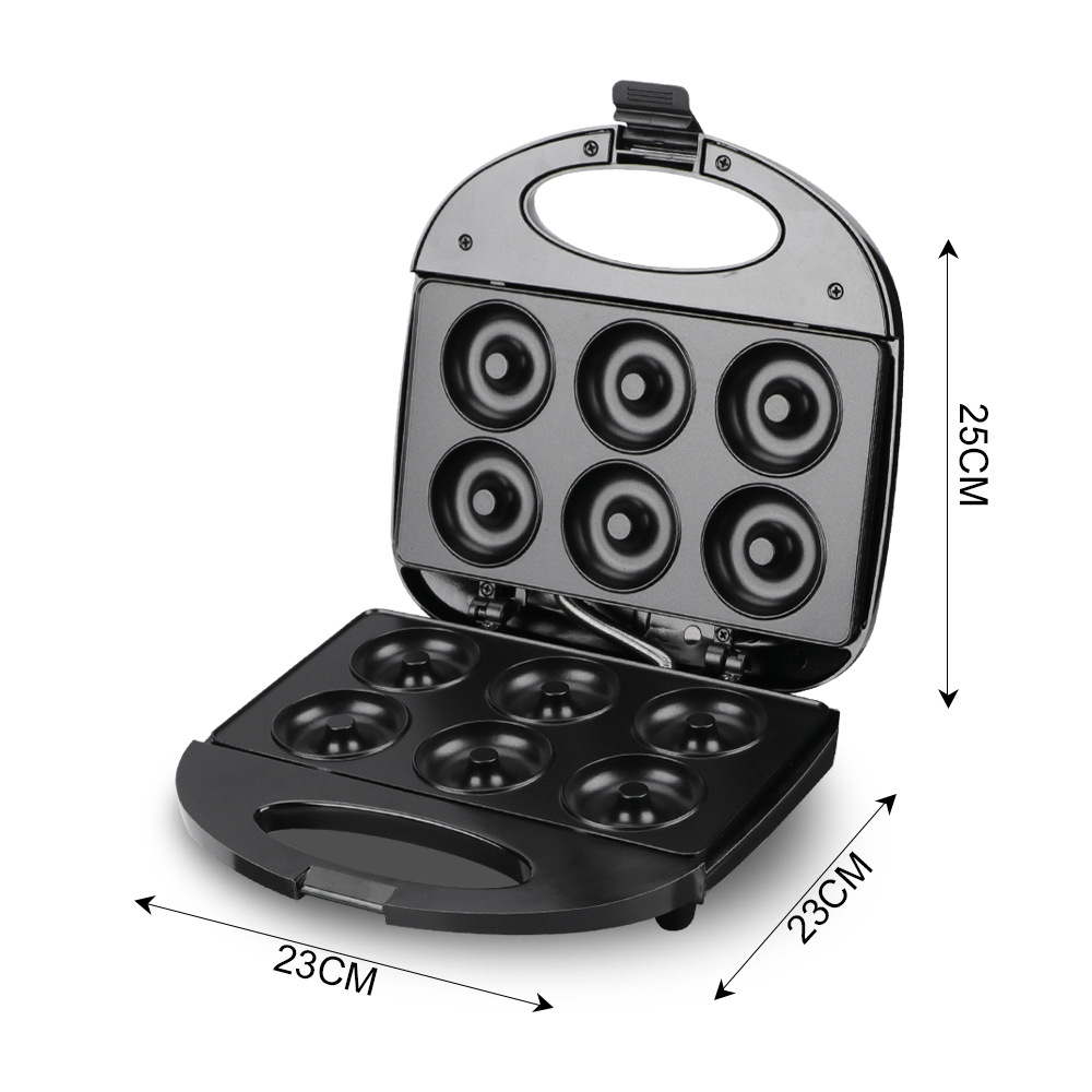 Maquina Para Hacer Mini Donas 6 Puestos 1000w Antiadherente