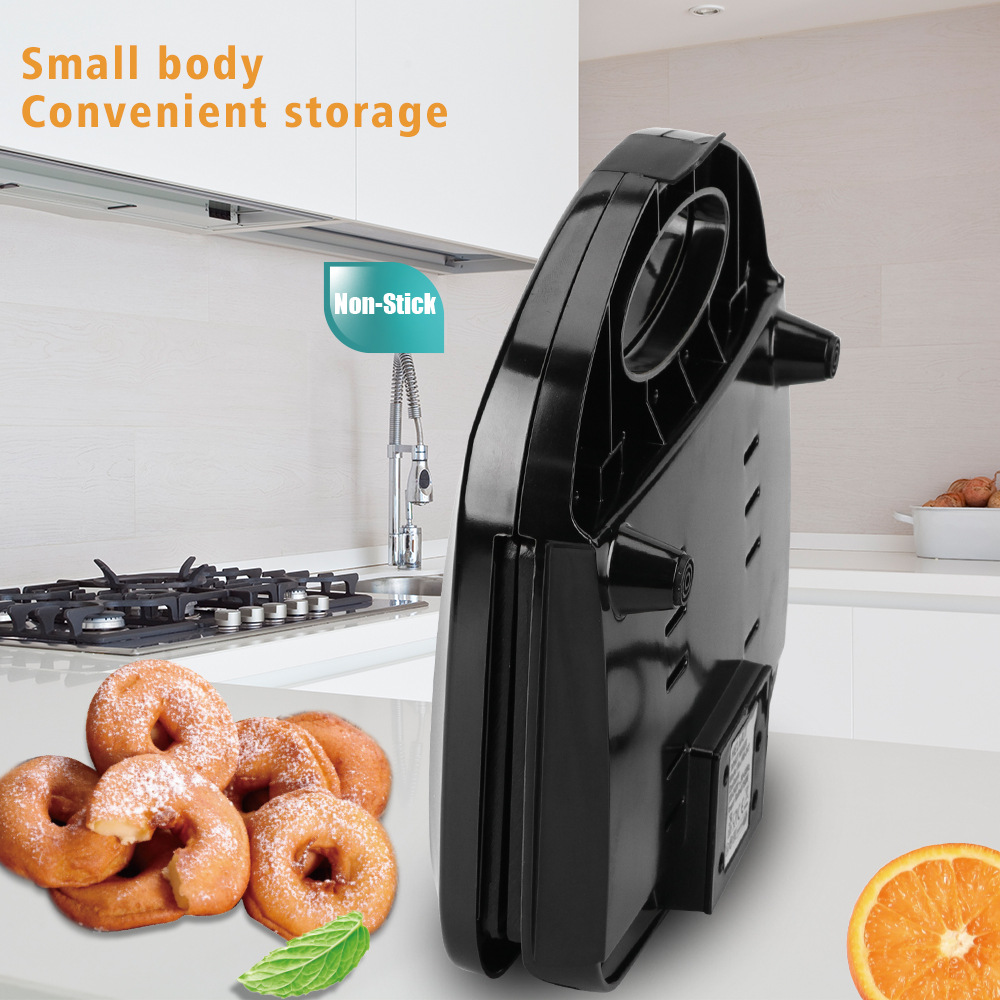 Maquina Para Hacer Mini Donas 6 Puestos 1000w Antiadherente