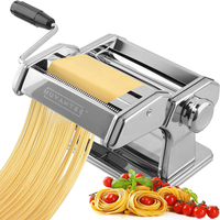 Thumbnail for Maquina Hacer Pasta Manual Rollera Spaguetti Ajusta Espesor