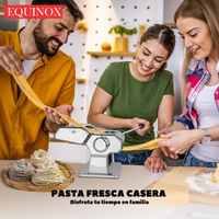 Thumbnail for Maquina Para Hacer Pasta Equinox Original 7espesor Ajustable
