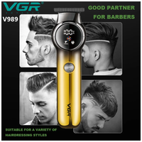 Thumbnail for Patillera Recargable Recortadora Para La Barba Vgr V990 Led