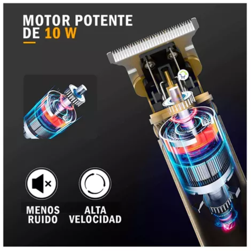 Patillera Profesional Máquina Cortadora Cabello Razuradora