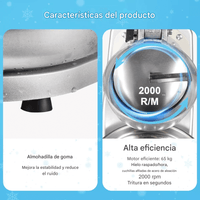 Thumbnail for Maquina Trituradora Picadora Hielo Electrica Uso Comercial