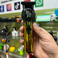 Thumbnail for Patillera Recargable Recortadora Para La Barba Vgr V990 Led