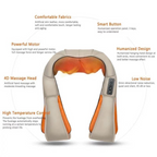 Masajeador Cervical Infrarrojo Para Cuello Espalda Brazos