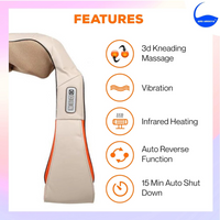 Thumbnail for Masajeador Cervical Infrarrojo Para Cuello Espalda Brazos