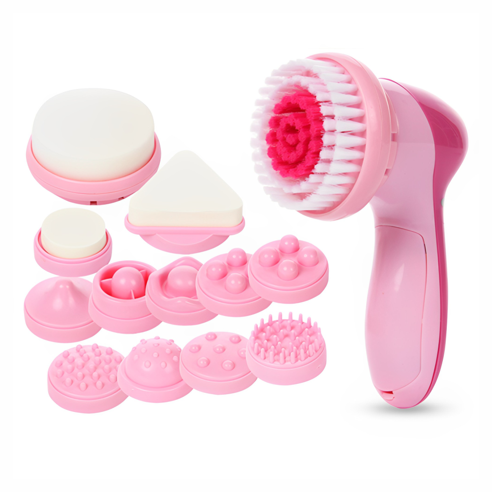 Masajeador Exfoliante Facial Multifunción 12 En 1