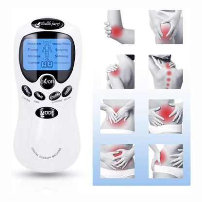 Masajeador Corporal Con Electrodos Acupuntura 8 En 1
