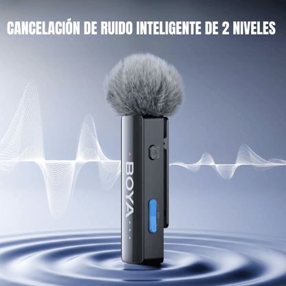 Micrófono Solapa Inalambrico Celular Camara Boyalink Origina