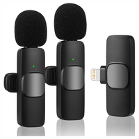 Thumbnail for Micrófono Inalámbrico 2 En 1 De Solapa Para iPhone O iPad