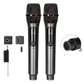 Microfono Inalambrico Doble Profesional Recargable Tipo C