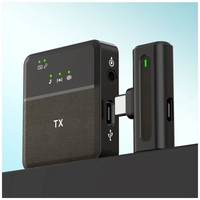 Thumbnail for Micrófono De Solapa Inalámbrico Doble Para Celular Tipo C