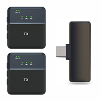 Thumbnail for Micrófono De Solapa Inalámbrico Doble Para Celular Tipo C