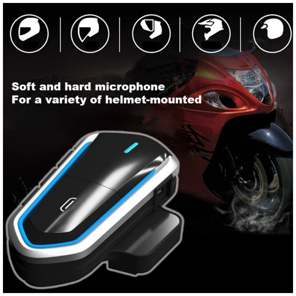 Micrófono Intercomunicador Para Moto B35 Sonido Hi Fi Radio