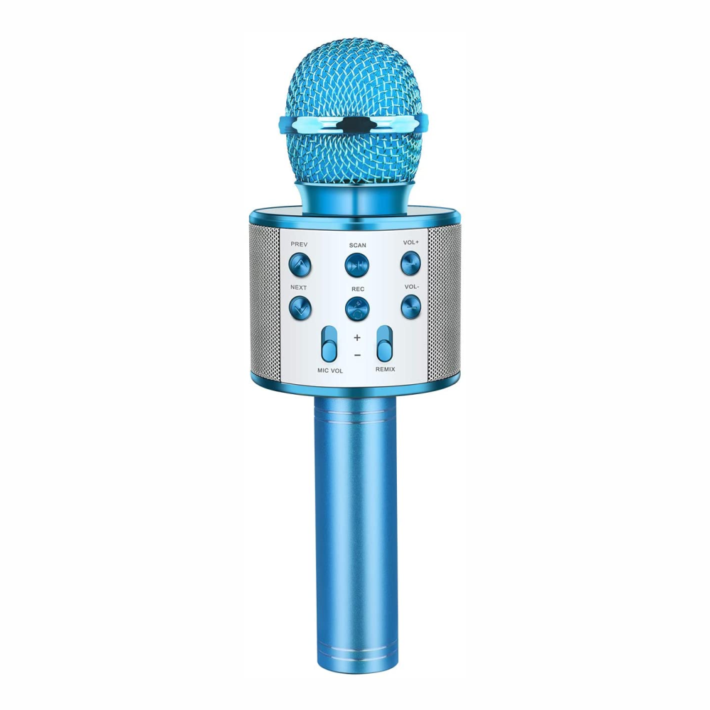 Microfono Karaoke Bluetooth Efectos De Voz Ws858