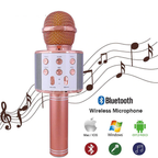 Microfono Karaoke Bluetooth Efectos De Voz Ws858