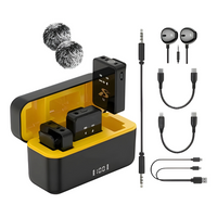 Micrófono Solapa Inalámbrico 3 En1 Para iPhone Android Sx12