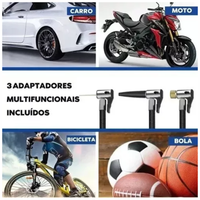 Thumbnail for Compresor Mini Portátil Recargable Para Carro Bici Czk
