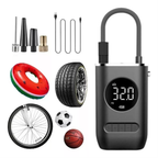 Compresor Mini Portátil Recargable Para Carro Bici Czk