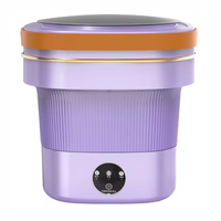 Thumbnail for 🧺✨Mini Lavadora Plegable Con Desagüe Y Centrifugado 10lts 60w🧳🌍