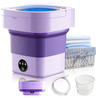 Thumbnail for 🧺✨Mini Lavadora Plegable Con Desagüe Y Centrifugado 10lts 60w🧳🌍