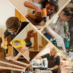 Taladro Inalámbrico 56v Kit Brocas Doble Batería Recargable