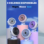 Mini Ventilador Abanico Pinza Recargable 5 Velocidades Fzm01
