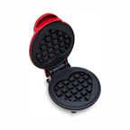 Mini Waflera Eléctrica Antiadherente Forma De Corazón 350w