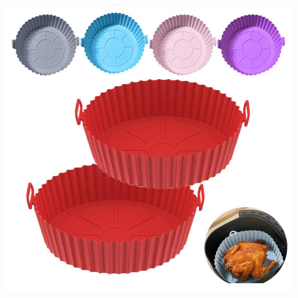 Molde De Silicona ||Para Olla Freidora Reutilizable 20cm