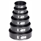 Molde Para Tortas Set X6 Unidades Desmontable Antiadherente
