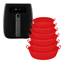 Thumbnail for Moldes De Silicona Para Olla Freidora Reutilizable X6 Pcs