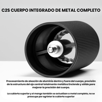 Thumbnail for Molino Manual De Cafe Chestnut Acero Inoxidable Pro C2s