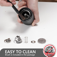 Thumbnail for Molino Manual De Cafe Chestnut Acero Inoxidable Pro C2s