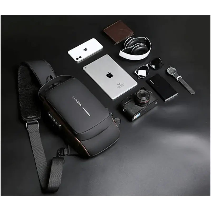 🎒🔐Bolso Maleta Antirrobo Clave De Seguridad Bolsillo Secreto🧳✨