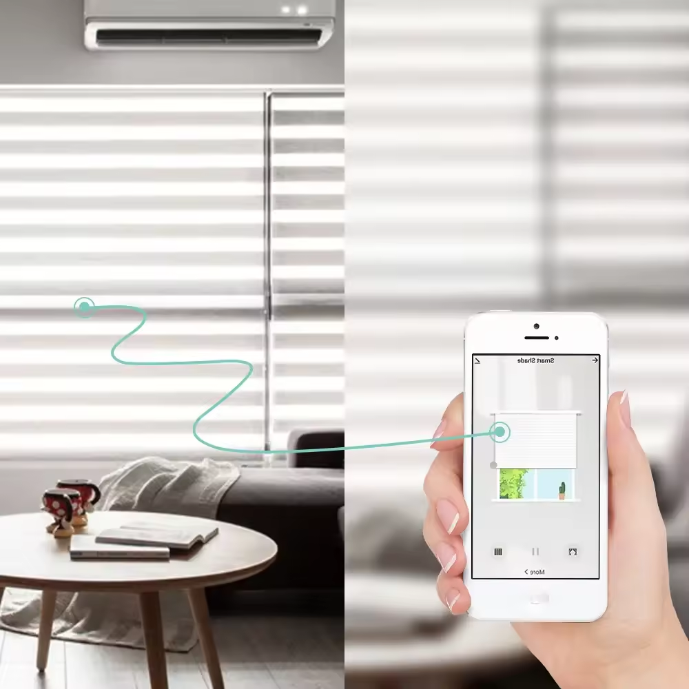 Motor Inteligente Wifi Para Cortinas Persiana Control Remoto