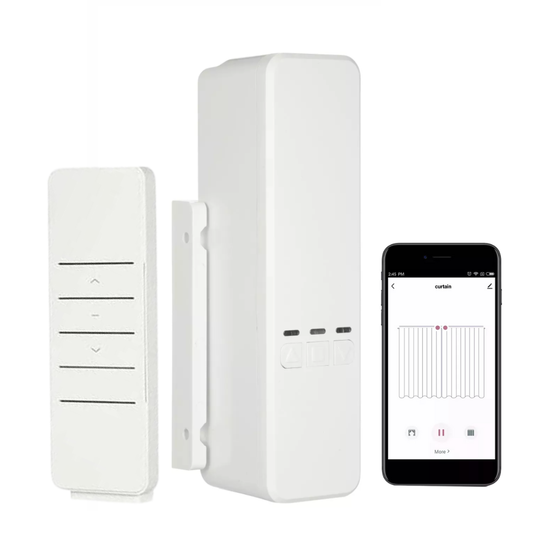 Motor Inteligente Wifi Para Cortinas Persiana Control Remoto