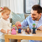 Muñecos De Mario Bross Gran Tamaño 9 Pulgadas De Colección