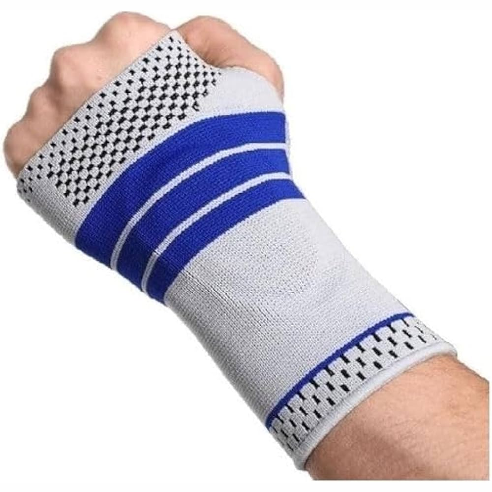 Muñequera Elástica Deportiva Ortopédica Con Gel Sbk-7301