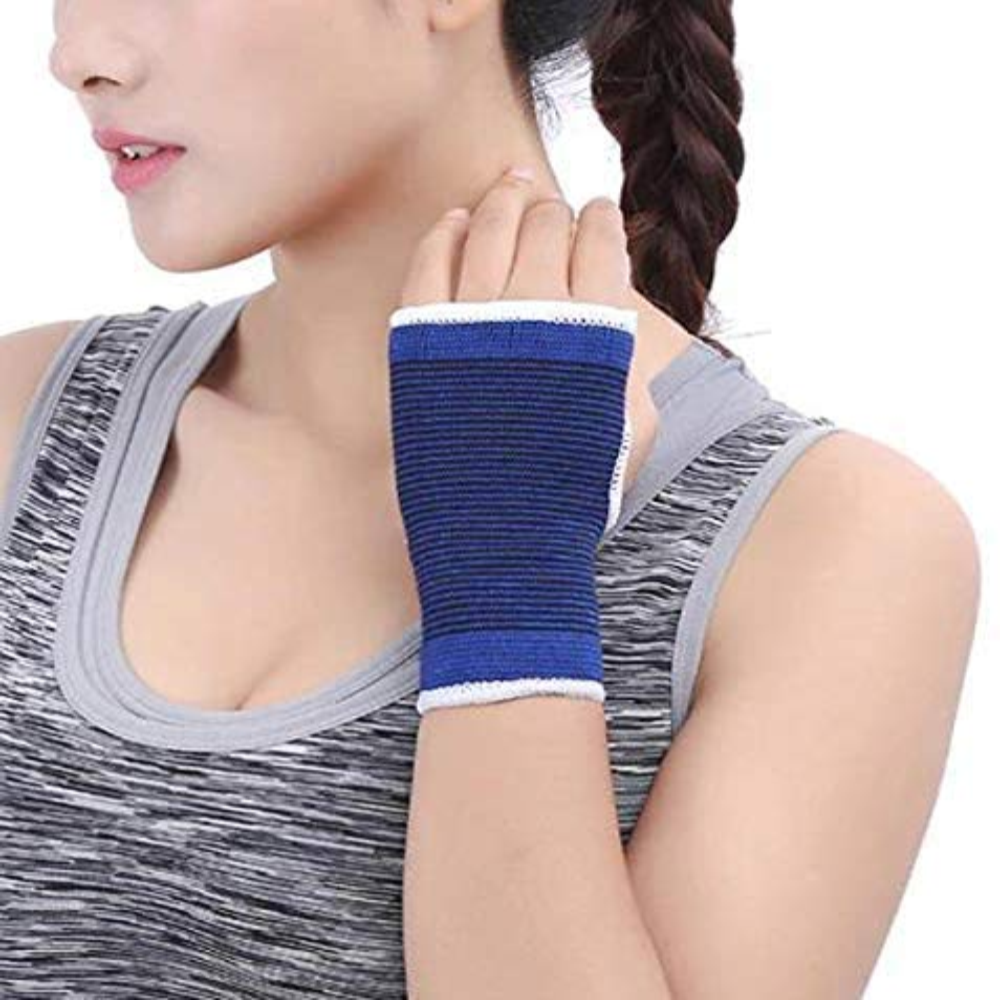 Muñequera Elástica Deportiva Ortopédica Con Gel Sbk-7301
