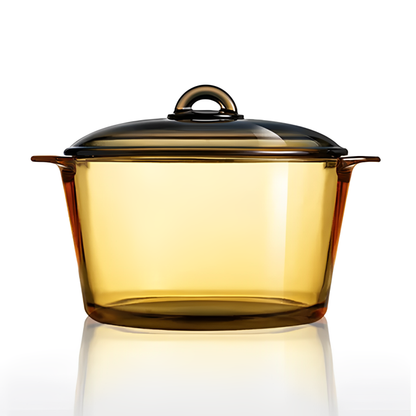 Olla Con Tapa En Vidrio Templado Vitro Luminarc Moderna