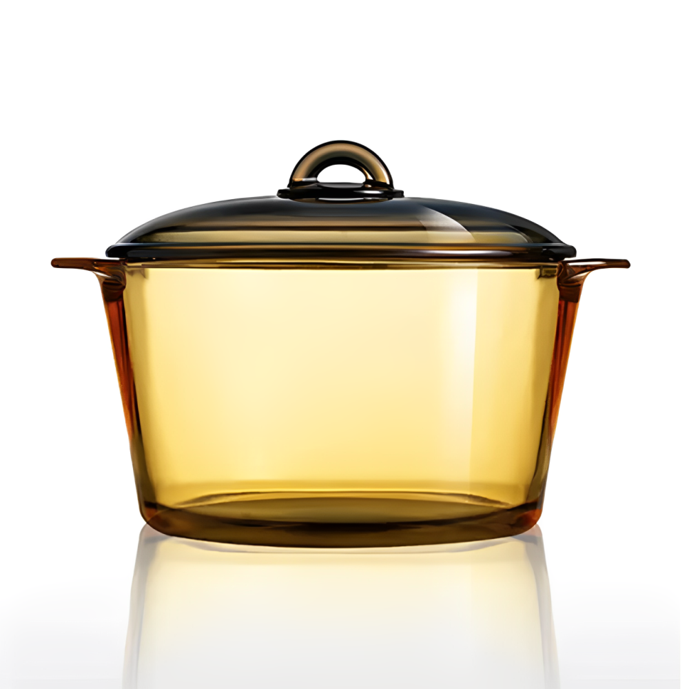 Olla Con Tapa En Vidrio Templado Vitro Luminarc Moderna