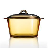 Thumbnail for Olla Con Tapa En Vidrio Templado Vitro Luminarc Moderna